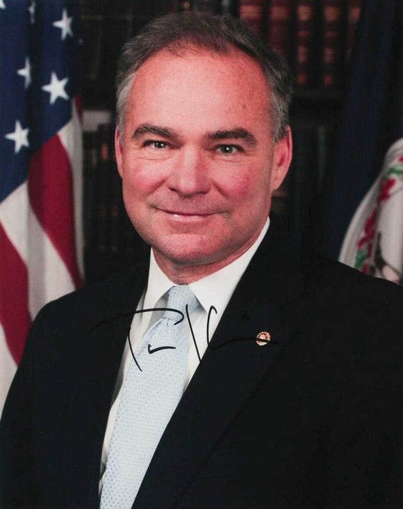 Tim Kaine Signed Autographed Glossy 11x14 Photo - COA Matching Holograms