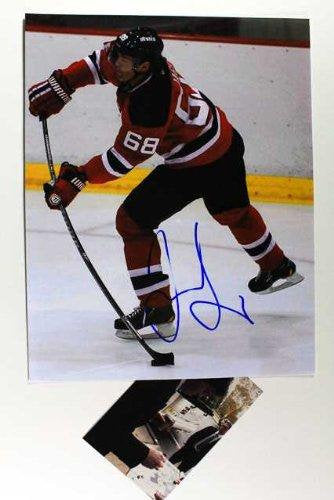 Jaromir Jagr Signed Autographed 11x14 Photo New York Rangers - COA Matching Holograms
