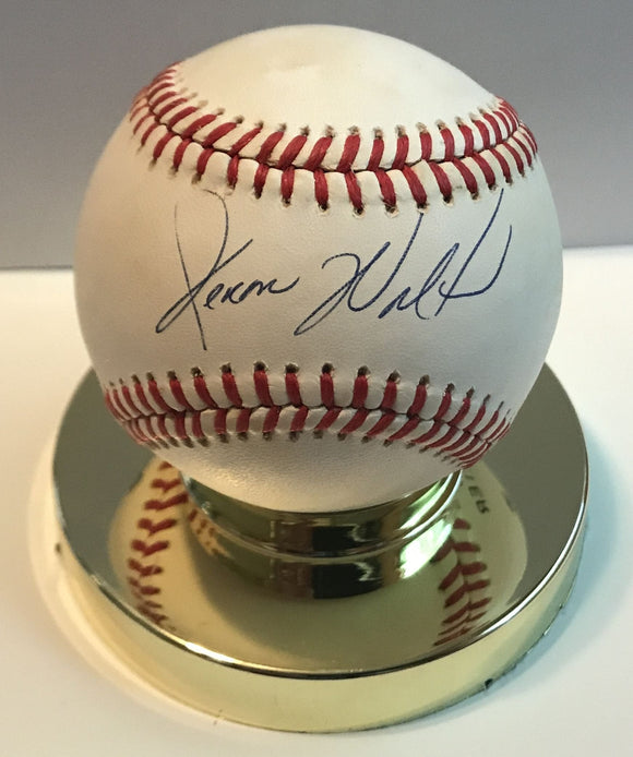 Jerome Walton Signed Autographed Official National League (ONL) Baseball - COA Matching Holograms