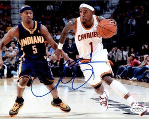 Daniel Gibson Autographed 8x10 Photo (JSA Authenticated) - Cleveland Cavaliers