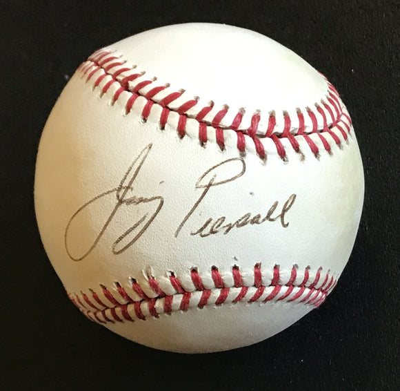Jimmy Piersall (d. 2017) Signed Autographed Official American League (OAL) Baseball - COA Matching Holograms