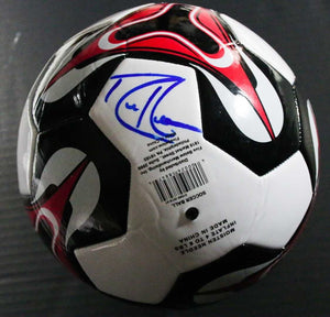 Robbie Keane Signed Autographed Full Sized Soccer Ball - COA Matching Holograms