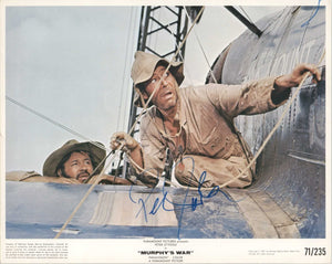 Peter O'Toole (d. 2013) Signed Autographed Vintage "Murphy's War" 8x10 Lobby Photo - COA Matching Holograms