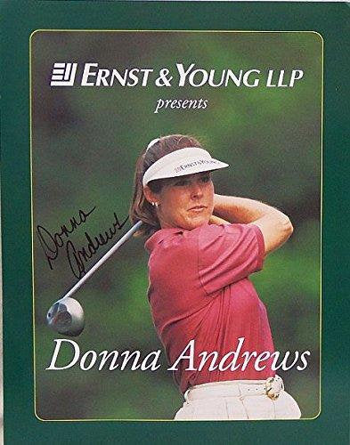 Donna Andrews Signed Autographed LPGA Color 8x10 Photo - COA Matching Holograms