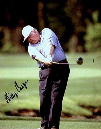 Billy Casper (d. 2015) Signed Autographed Glossy 8x10 Photo - COA Matching Holograms