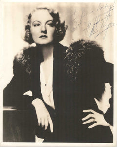 Doris Kenyon (d. 1979) Signed Autographed Vintage 8x10 Photo - COA Matching Holograms