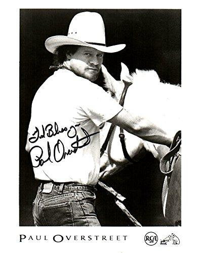 Paul Overstreet Signed Autographed Glossy 8x10 Photo - COA Matching Hologram Stickers