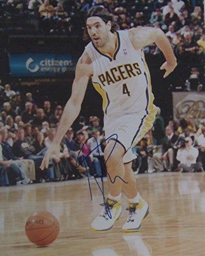 Luis Scola Signed Autographed Glossy 8x10 Photo - Indiana Pacers