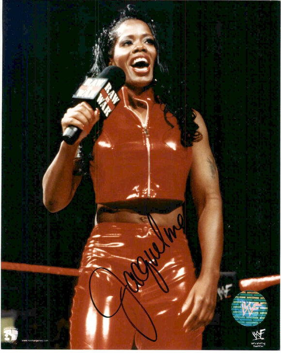 Jacqueline Signed Autographed Glossy 8x10 Photo WWE WWF - COA Matching Holograms