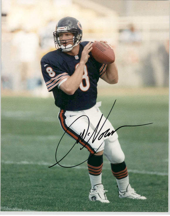 Cade McNown Signed Autographed Glossy 8x10 Photo - Chicago Bears