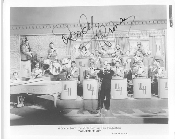 Woody Herman (d. 1987) Signed Autographed Vintage Glossy 8x10 Photo - COA Matching Holograms