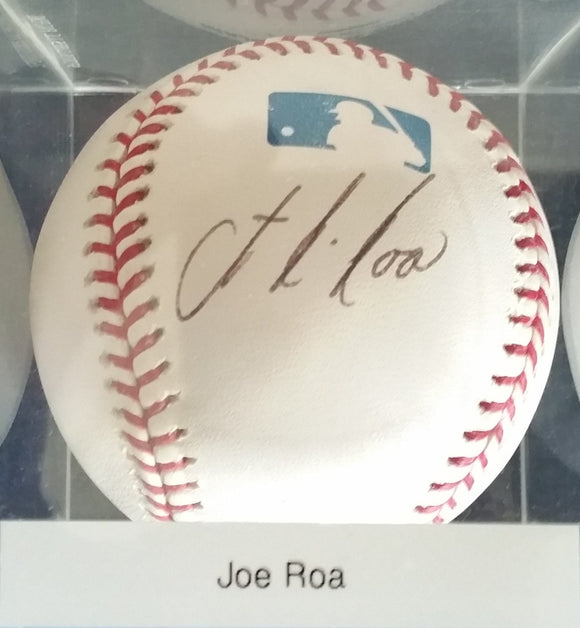 Joe Roa Signed Autographed Official Major League (OML) Baseball - COA Matching Holograms