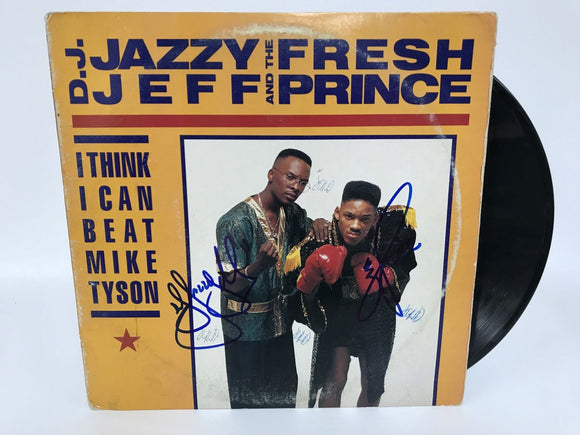 Will Smith + D.J. Jazzy Jeff Signed Autographed 