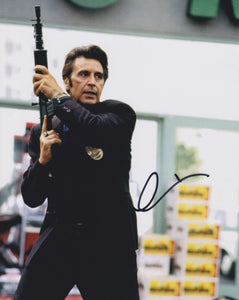 Al Pacino Signed Autographed "Heat" Glossy 8x10 Photo - COA Matching Holograms