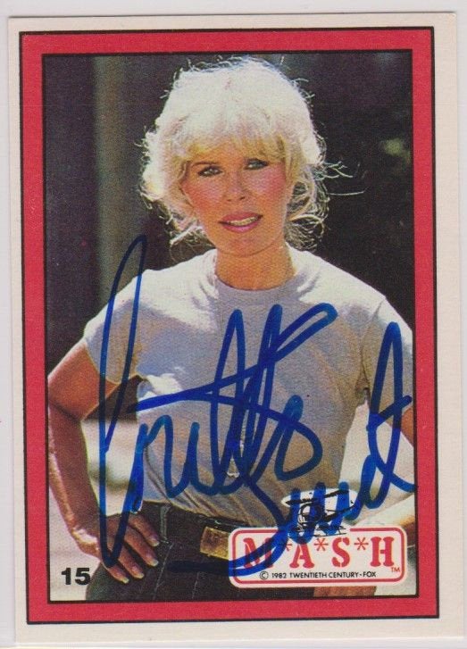Loretta Swit Signed Autographed 1982 M*A*S*H Trading Card - COA Matching Holograms