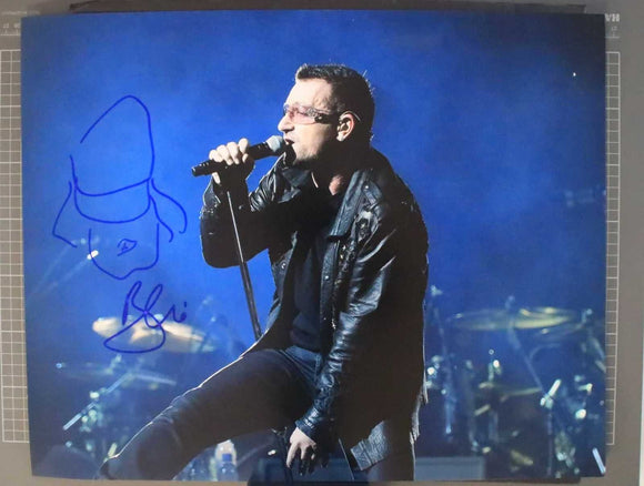 Bono Signed Autographed 