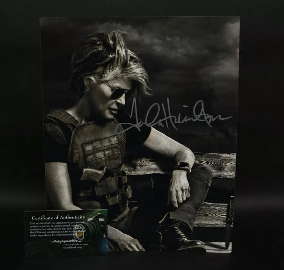 Linda Hamilton Signed Autographed 