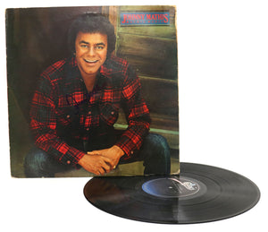 Johnny Mathis Signed Autographed "Mathis Magic" Record Album - COA Matching Holograms