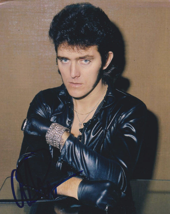 Alvin Stardust (d. 2014) Signed Autographed Glossy 8x10 Photo - COA Matching Holograms