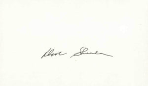 Don Shula Signed Autographed 3x5 Index Card - COA Matching Holograms