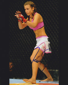 Miesha Tate Signed Autographed MMA Glossy 8x10 Photo - COA Matching Holograms