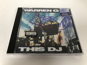 Warren G Signed Autographed "This DJ" Music CD Compact Disc - COA Matching Holograms