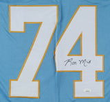 Ron Mix Signed Autographed San Diego Chargers Football Jersey - JSA COA