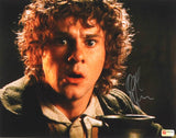Dominic Monaghan Signed Autographed "The Lord of the Rings" Glossy 11x14 Photo - Pristine COA