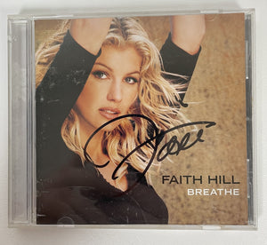 Faith Hill Signed Autographed "Breathe" Music CD - COA Matching Holograms