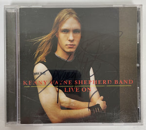 Kenny Wayne Shepherd Signed Autographed "Live On" Music CD - COA Matching Holograms