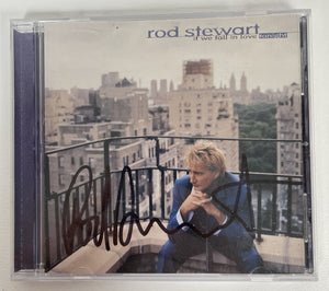 Rod Stewart Signed Autographed "If We Fall in Love Tonight" Music CD - COA Matching Holograms