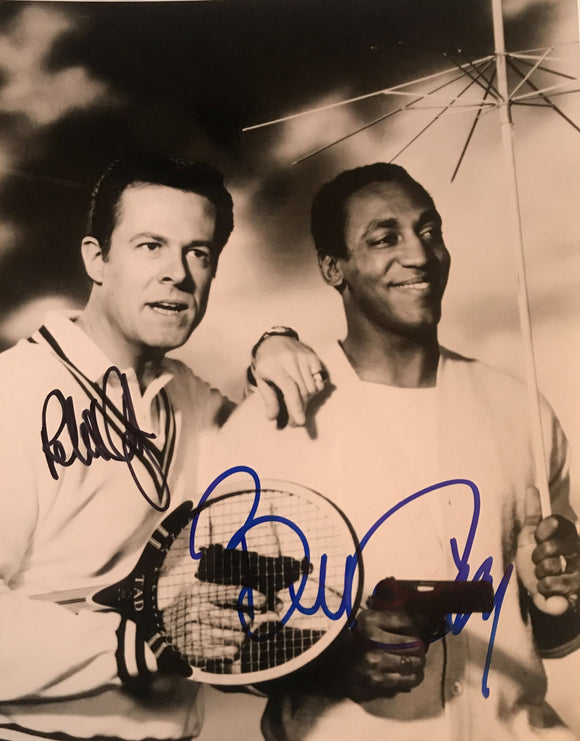 Robert Culp & Bill Cosby Signed Autographed 