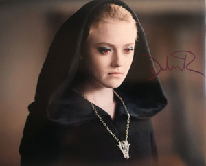 Dakota Fanning Signed Autographed "Twilight" Glossy 8x10 Photo - COA Matching Holograms