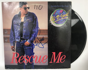 Al B. Sure Signed Autographed "Rescue Me" Record Album - COA Matching Holograms