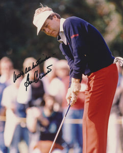 Ben Crenshaw Signed Autographed PGA Golf Glossy 8x10 Photo - COA Matching Holograms