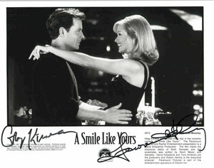 Greg Kinnear & Lauren Holly Signed Autographed "A Smile Like Yours" Glossy 8x10 Photo - COA Matching Holograms
