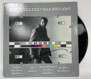 Ian Anderson Signed Autographed "Walk Into Light" Record Album - COA Matching Holograms