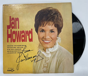 Jan Howard (d. 2020) Signed Autographed "Jan Howard" Record Album - COA Matching Holograms