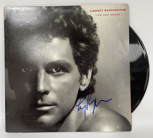 Lindsey Buckingham Signed Autographed "Law and Order" Record Album - COA Matching Holograms