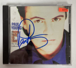 Paul Young Signed Autographed "From Time to Time" Music CD - COA Matching Holograms