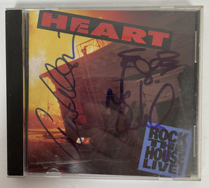 Ann & Nancy Wilson Signed Autographed "Heart" Music CD - COA Matching Holograms
