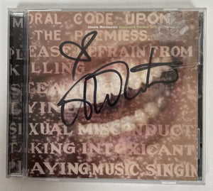 Alanis Morissette Signed Autographed "Supposed Former Infatuation Junkie" Music CD - COA Matching Holograms