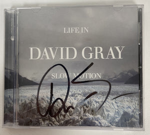 David Gray Signed Autographed "Life in Slow Motion" Music CD - COA Matching Holograms