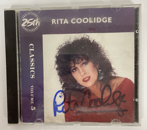 Rita Coolidge Signed Autographed "Classics" Music CD - COA Matching Holograms