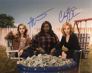 Christina Hendricks & Mae Whitman Signed Autographed "Good Girls" Glossy 8x10 Photo - COA Matching Holograms