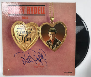 Bobby Rydell Signed Autographed "Forget Him" Record Album - COA Matching Holograms