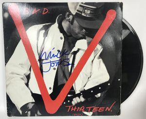 Mick Jones Signed Autographed "Thirteen" Record Album - COA Matching Holograms