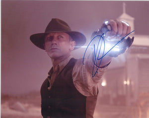 Daniel Craig Signed Autographed "Cowboys & Aliens" Glossy 8x10 Photo - COA Matching Holograms