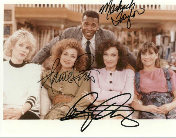 Designing Women Cast Signed Autographed Glossy 8x10 Photo - COA Matching Holograms