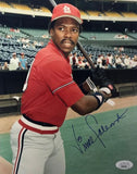 Vince Coleman Signed Autographed Glossy 8x10 Photo St. Louis Cardinals - JSA COA